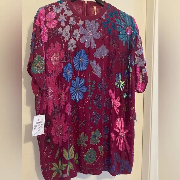 FREE PEOPLE Jewel Mini Dress L Large purple beadedNWT Sequin - joarbit.com FREE PEOPLE Jewel Mini Dress L Large purple beadedNWT Sequin - joarbit.com